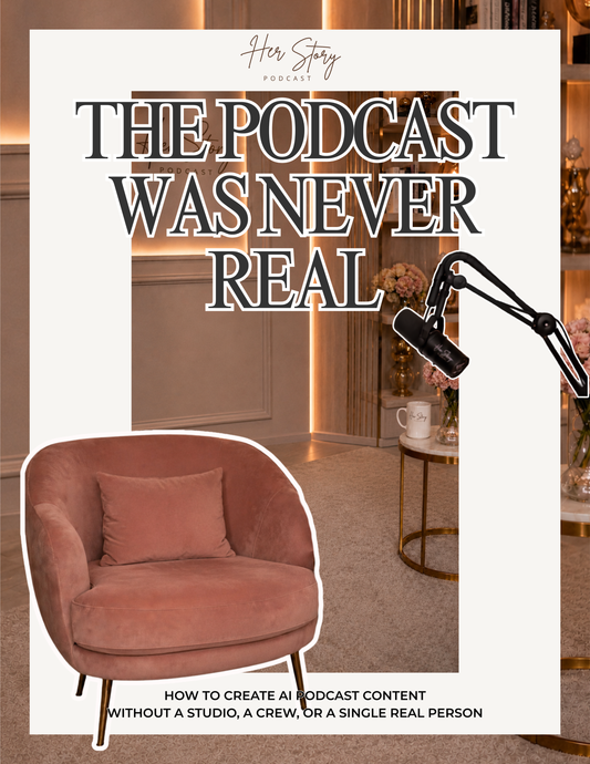 The Easy and Fast Way to Create AI Podcast Content - AI Podcast & Faceless Content Guide